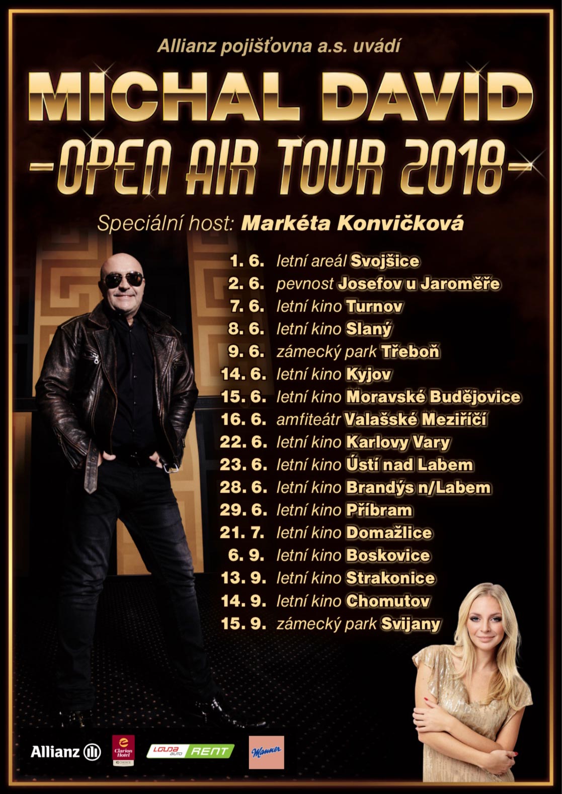 michal david tour 2018